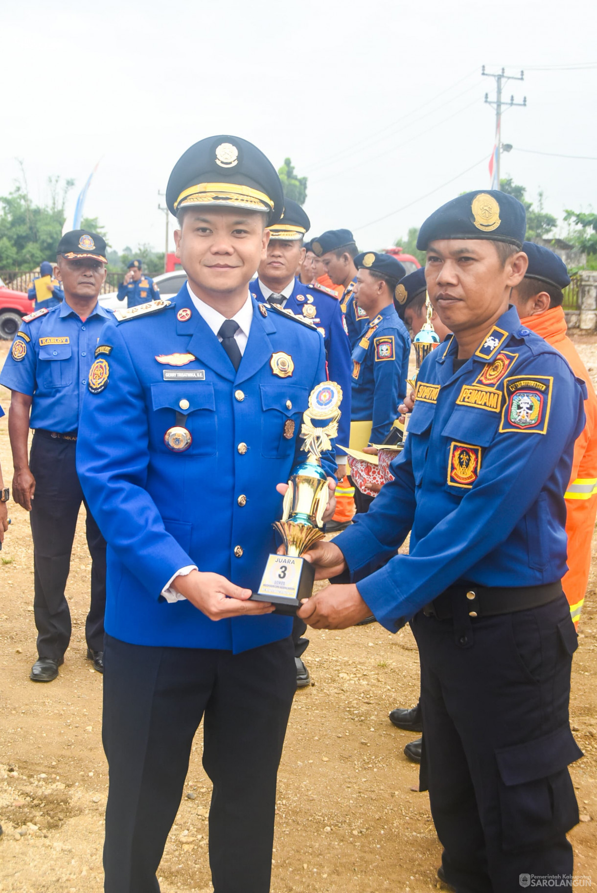 21 April 2025 -&nbsp;Apel Peringatan HUT Damkar Ke 106 Tingkat Kabupaten Sarolangun