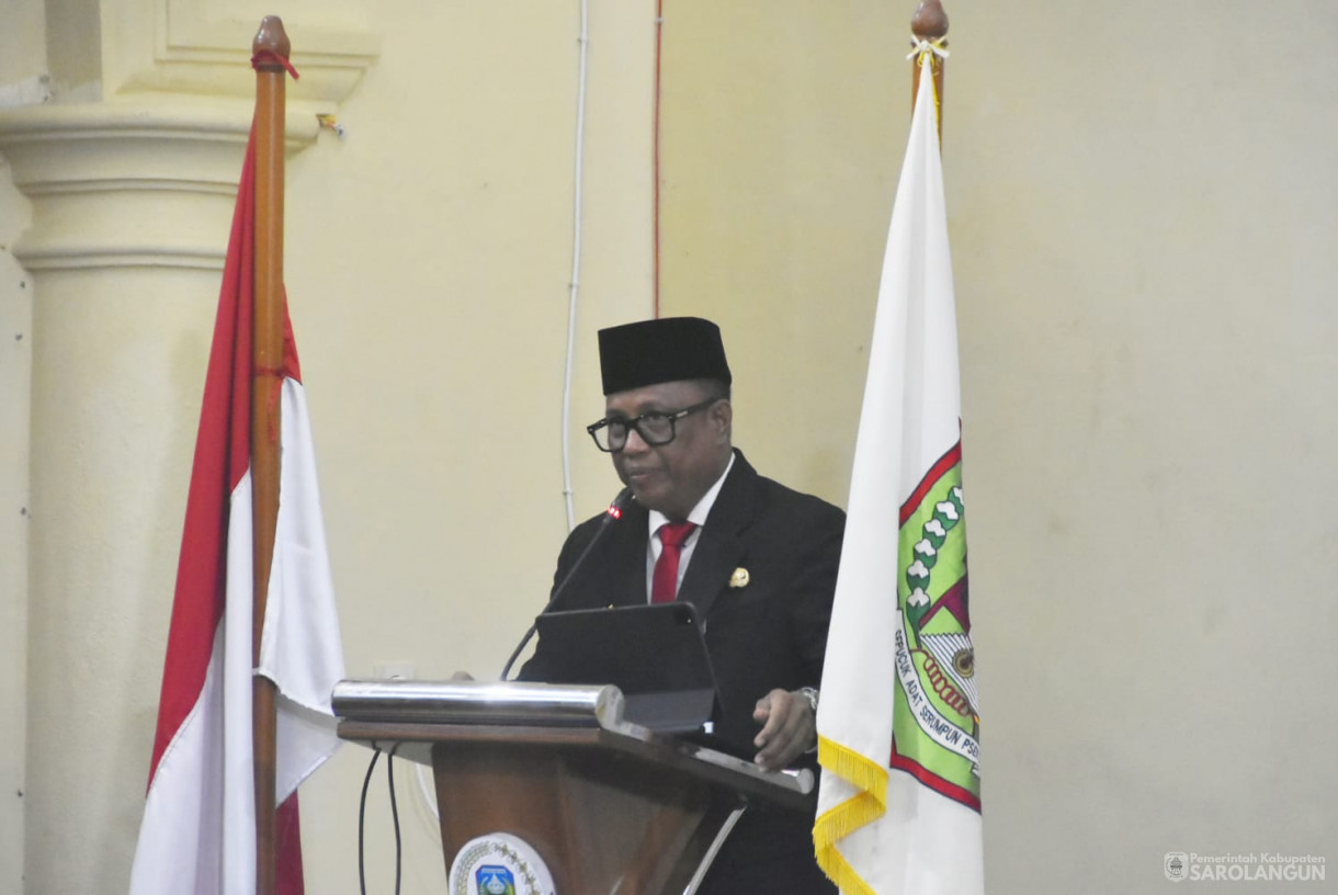 26 November 2024 - Rapat Paripurna Tingkat I Tahap 3, Tingkat II Bertempat di Gedung DPRD Sarolangun