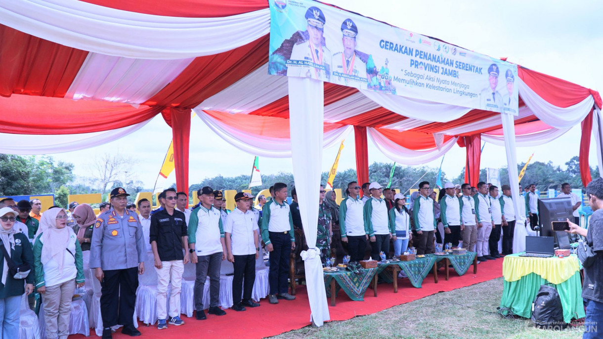 28 Januari 2026 Penanaman Serentak Pohon seProvinsi Jambi