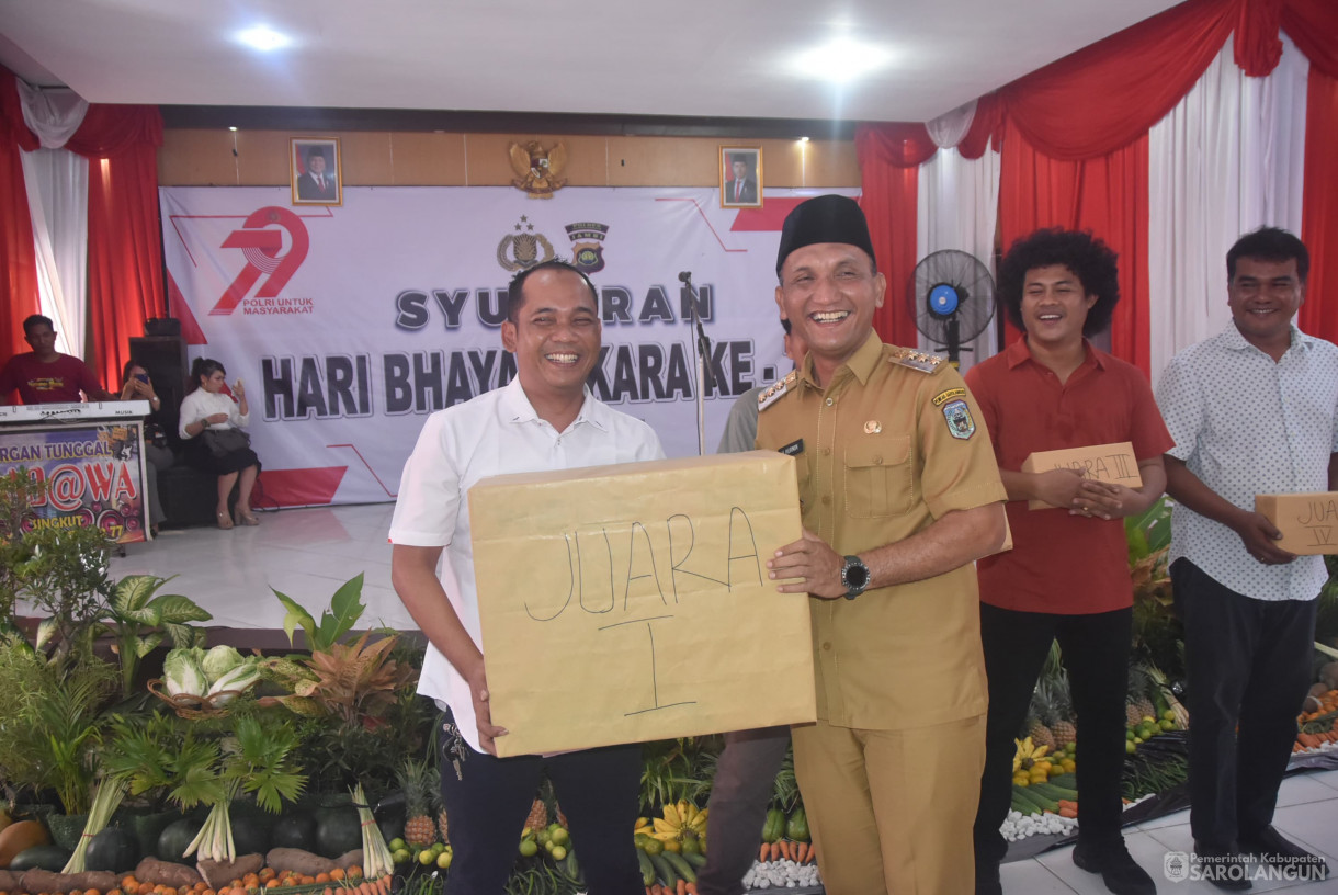 1 Juli 2025 - Ucapara dan Syukuran HUT Bhayangkara ke 79