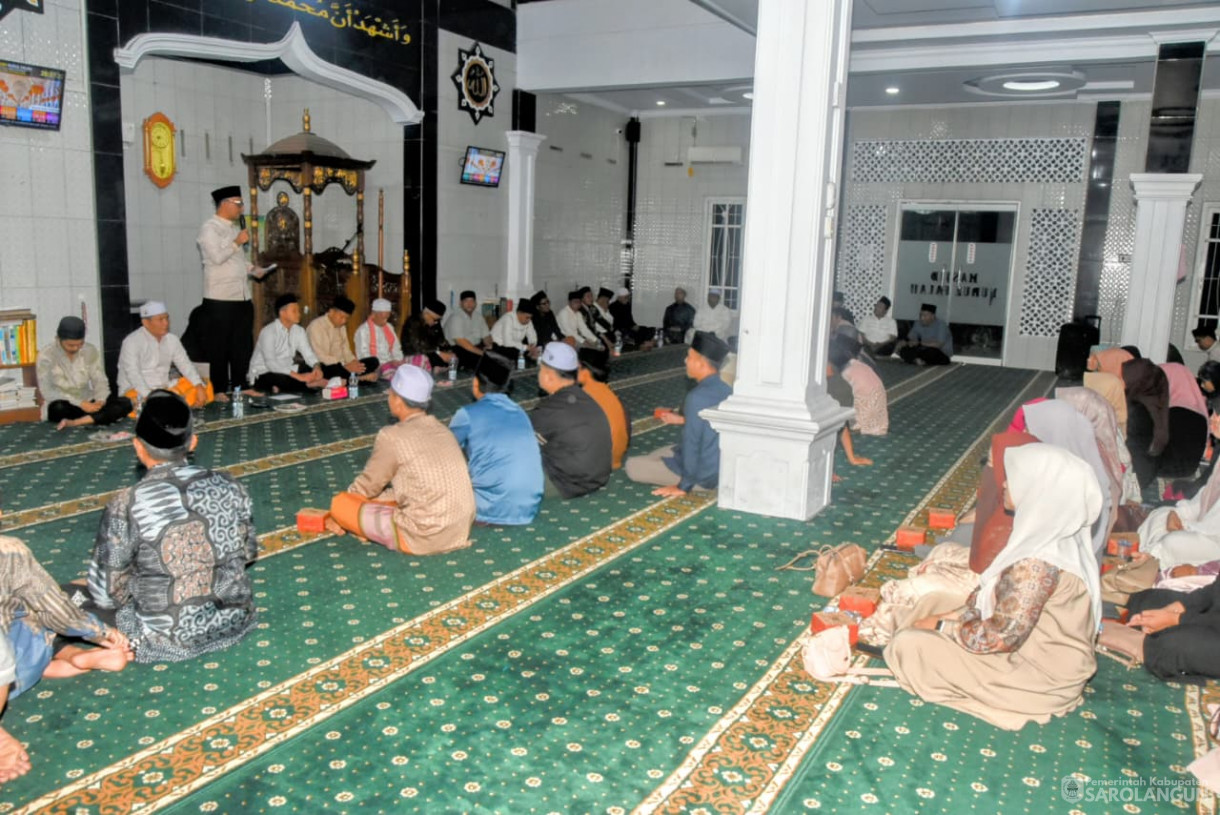 2 September 2025 Pembukaan Training Centre Tahap 1 Musabaqoh Tilawatil Quran Tingkat Provinsi Jambi Ke 54 Tahun 2025 di Masjid Nurul Falah Sarolangun