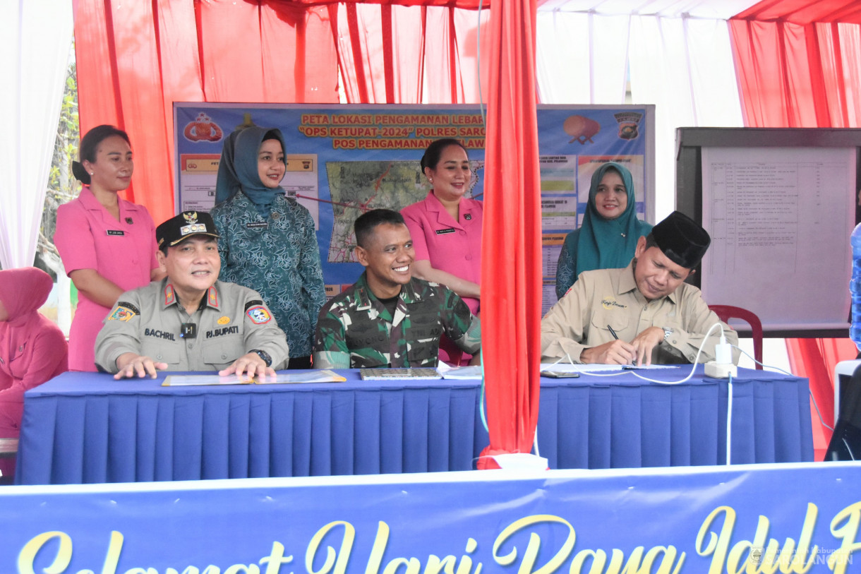 8 April 2024 - Monitoring POS Pengamanan Lebaran Tahun 2024 Di Kabupaten Sarolangun