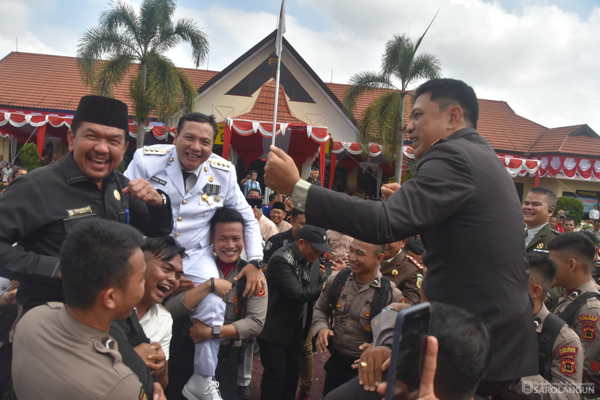 1 Juli 2024 -&nbsp;Ops Upacara Bhayangkara ke 78 Tahun 2024, Bertempat di Lapangan Polres Sarolangun