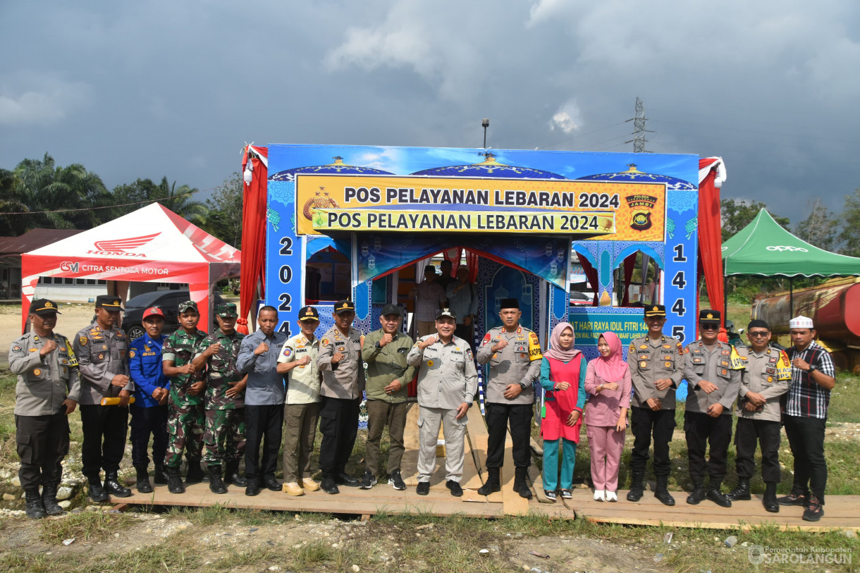 9 April 2024 - Monitoring POS Pelayanan Lebaran 2024 Di Kabupaten Sarolangun