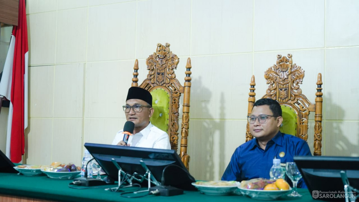 29 Oktober 2025 Penandatanganan MOU Antara Pemerintah Kabupaten Sarolangun Dengan Pengadilan Agama Sarolangun