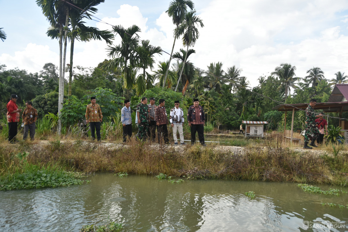 11 Januari 2024 - Monitoring Ternak Kambing Dan Ikan Di Desa Pasar Singkut Kecamatan Singkut