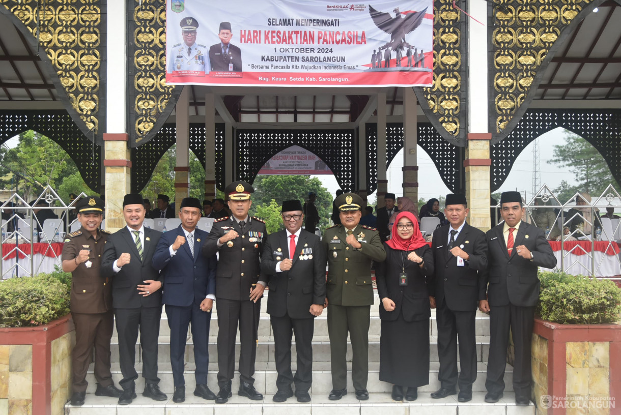 1 Oktober 2024 -&nbsp;Upacara Peringatan Hari Kesaktian Pancasila, Bertempat di Lapangan Gunung Kembang Sarolangun