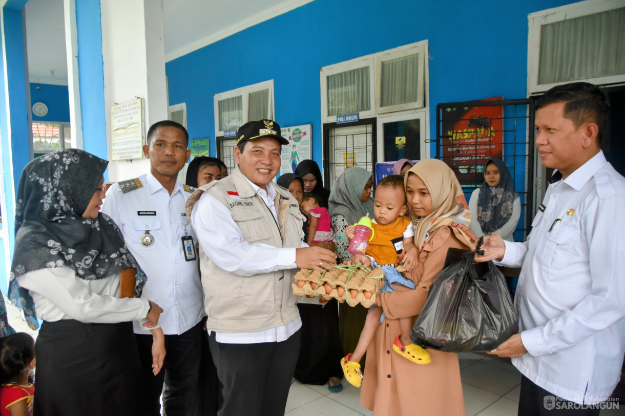 6 Desember 2023 - Memberikan Bantuan Penanganan Stunting Di Puskesmas Sungai Baung Kecamatan Sarolangun