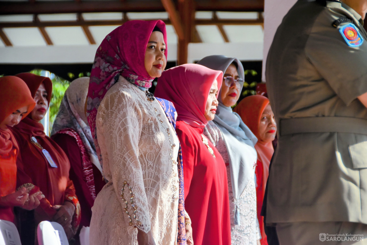 30 April 2024 - Upacara Peringatan Hari Ulang Tahun Satpol PP Ke 74 Dan Satlinmas Ke 62 Di Lapangan Gunung Kembang Sarolangun