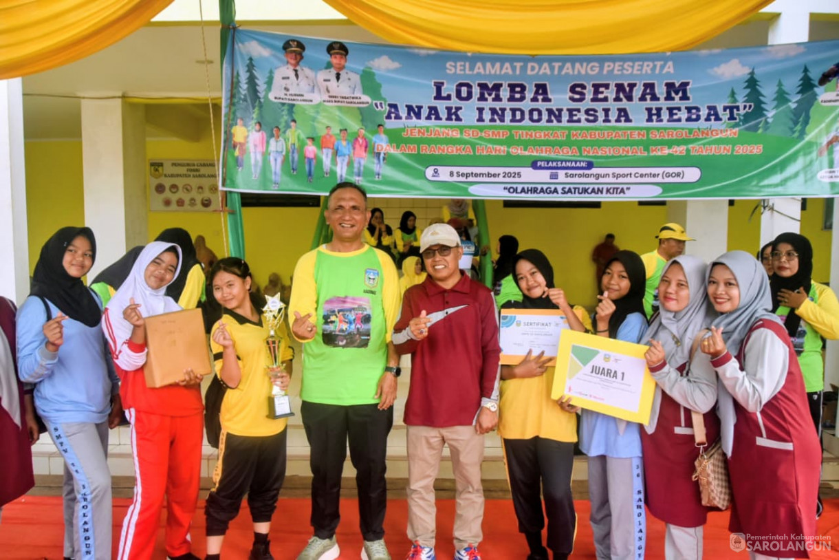 9 September 2025&nbsp; Senam Massal Dalam Rangka Memperingati Hari Olahraga Nasional Tahun 2025 di Sarolangun Sport Center