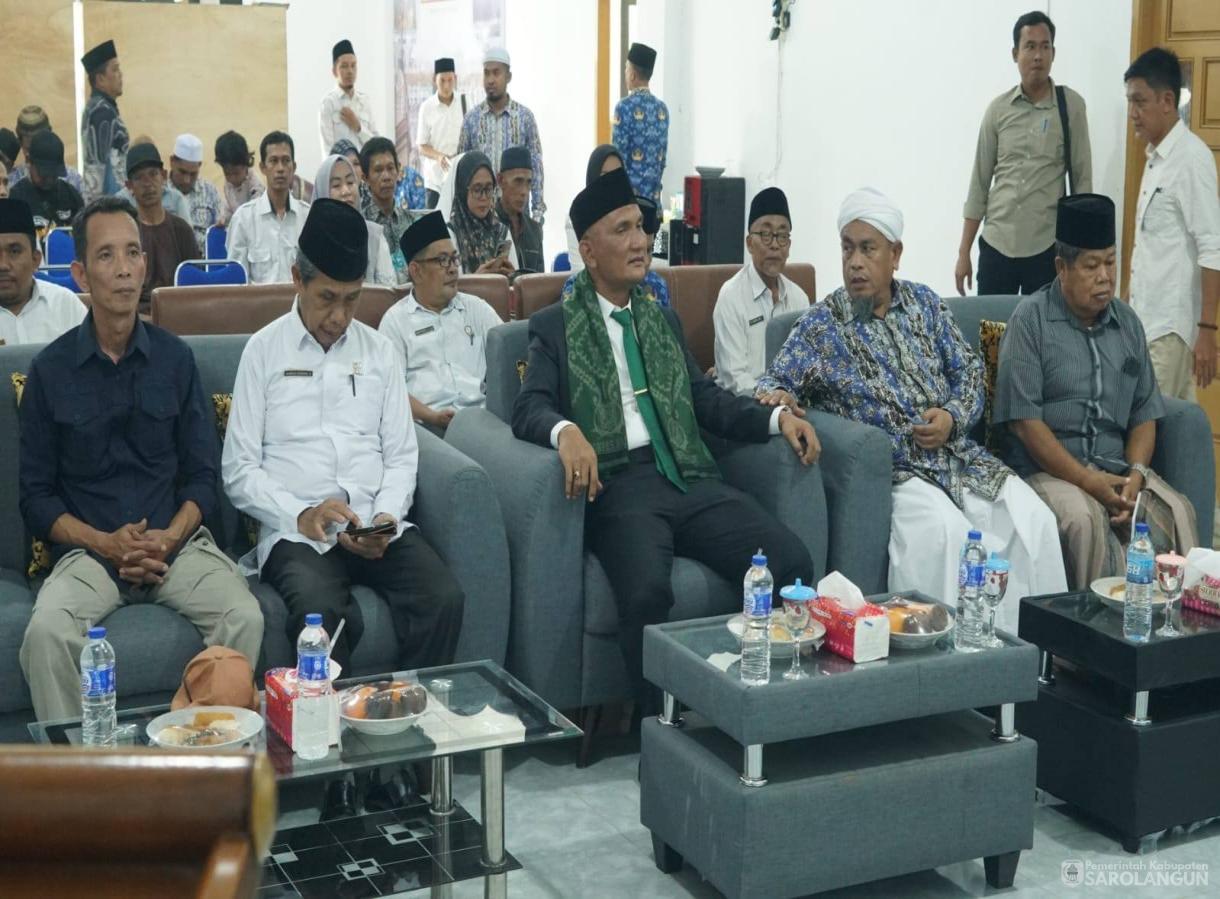 20 Mei 2026 Bupati Sarolangun membuka acara Pelatihan Ternak Kambing bersama BAZNAS Kabupaten Sarolangun yang dilaksanakan di Pondok Pesantren HASNI Kel. Aur Gading, Kec. Sarolangun