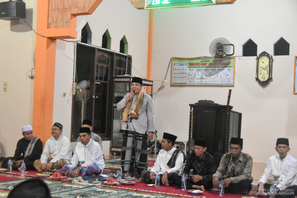 19 Maret 2024 - Buka Bersama Di Rumah Dinas Camat Singkut, Dilanjutkan Safari Ramadan Di Masjid Daruttaubah Desa Bukit Murau Kecamatan Singkut