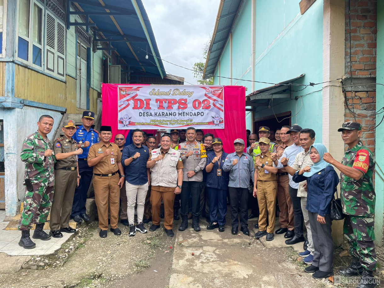 13 Februari 2024 - Meninjau Tps Di Kecamatan Pauh Dan Bathin VIII