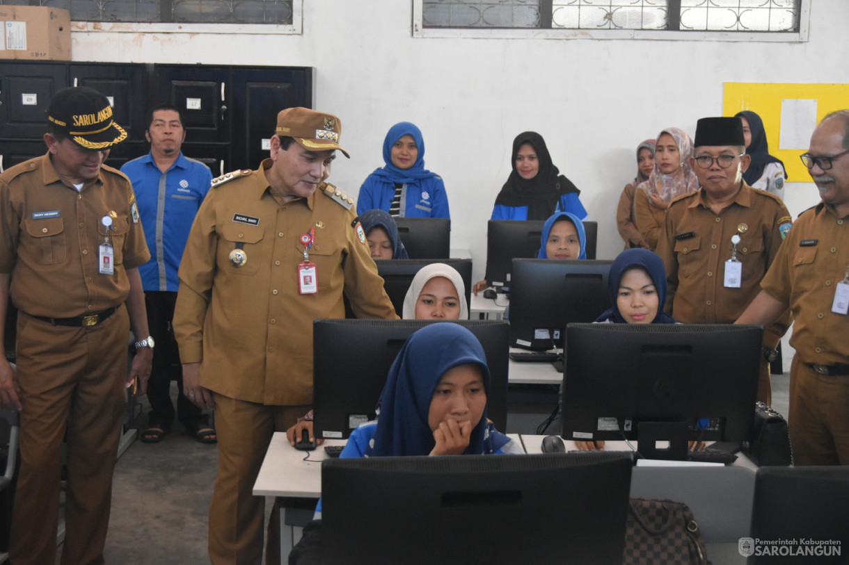 19 Maret 2024 - Monitoring Pelatihan Komputer Dinas Ketenagakerjaan Sarolangun