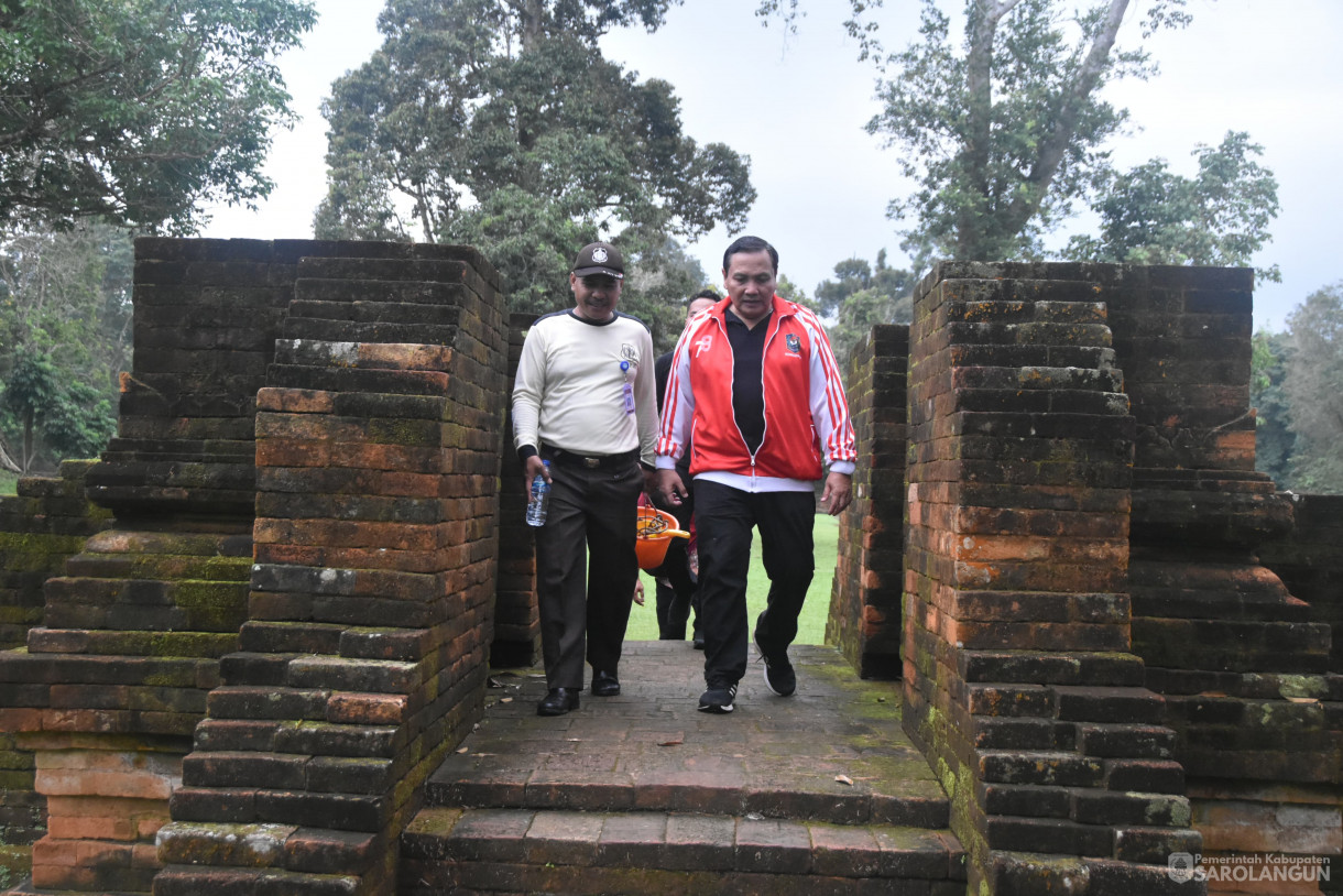 6 Juli 2024 -&nbsp;Meninjau Candi Gumpung dan Candi Kedaton Muaro Jambi