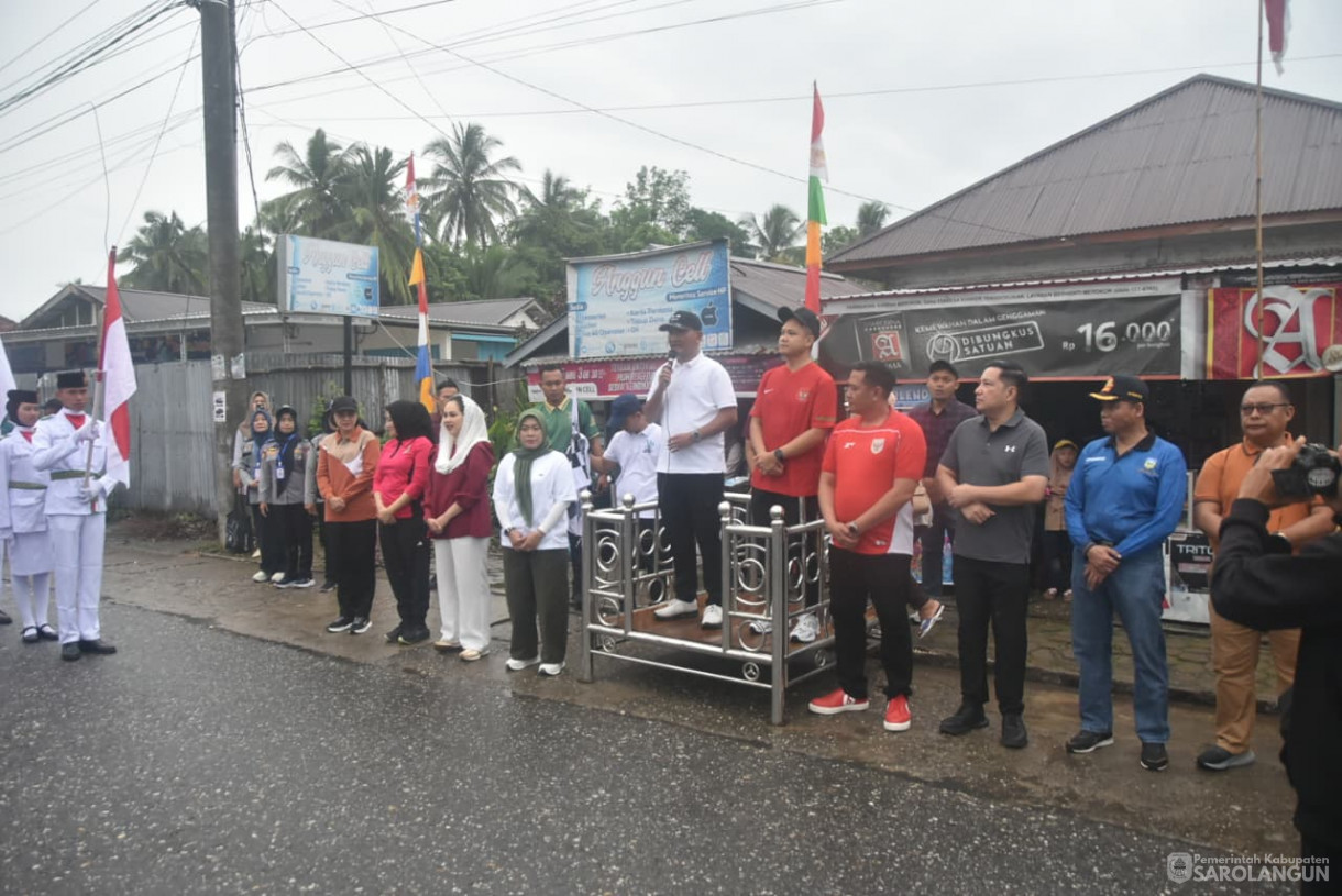 18 Agustus 2025 -&nbsp;Pawai Pembangunan di Depan Rumah Dinas Bupati Sarolangun