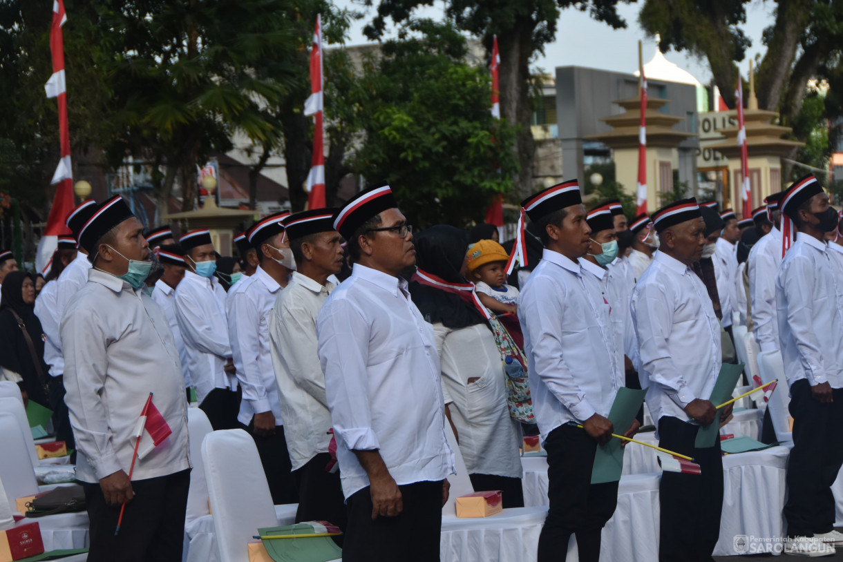 25 Juli 2024 - Prosesi Lepas Bai at dan Ikrar Setia NKRI Orang atau Kelompok Orang Yang Terafiliasi Negara Islam Indonesia, Bertempat di Lapangan Polda Jambi