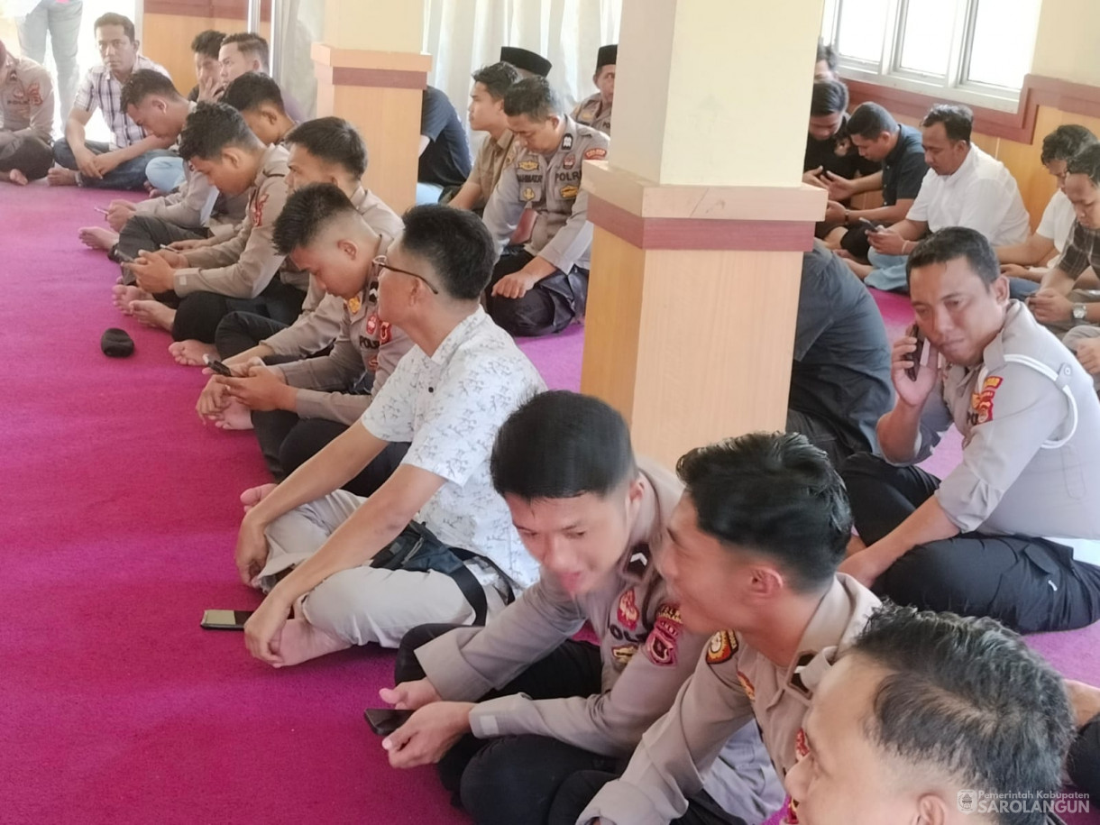 31 Agustus 2025&nbsp; Undangan dari Polres Sarolangun Sholat Hajat