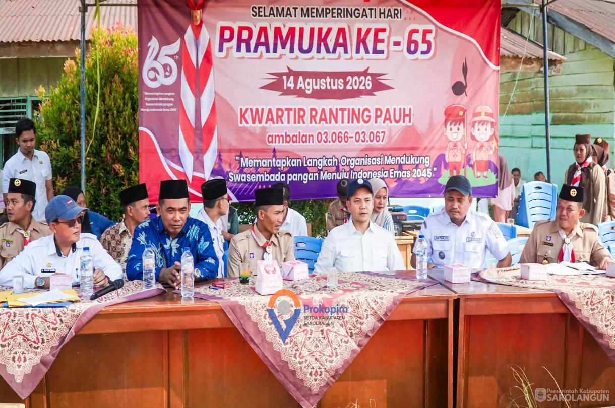 12 Agustus 2026 Kegiatan Pramuka Kwartir Ranting Pauh Memperingati Hari Pramuka ke 65 di Desa Seko Besar Kecamatan Pauh