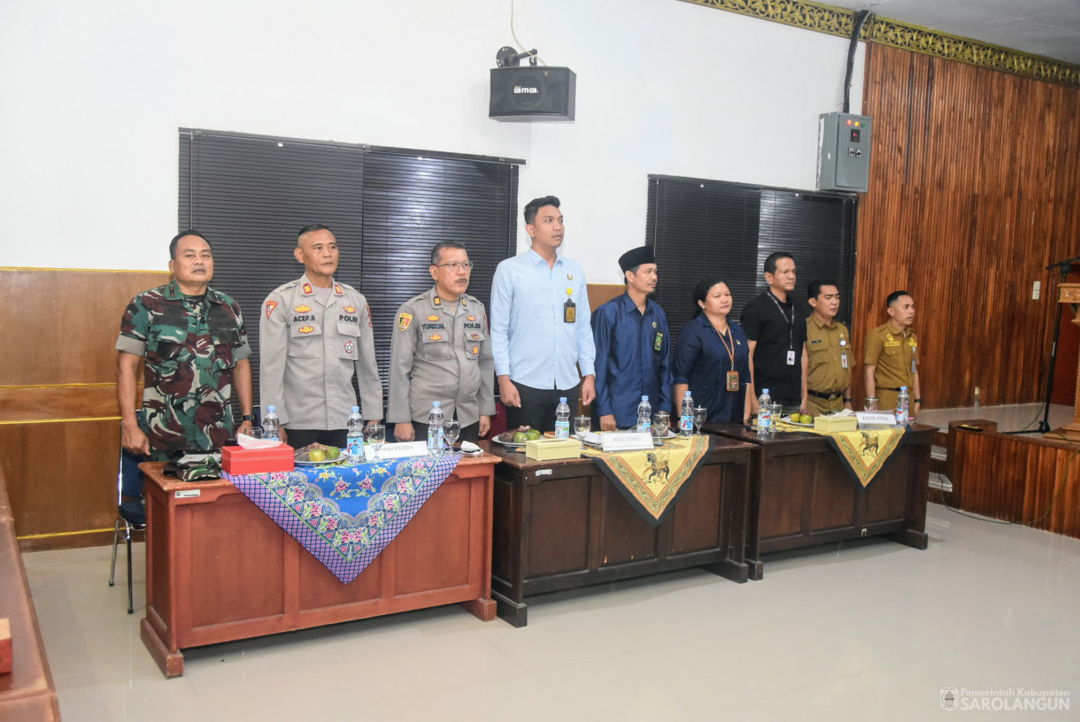 3 Juni 2025 - Rapat Koordinasi Aksi Konvergensi Penanganan Stunting