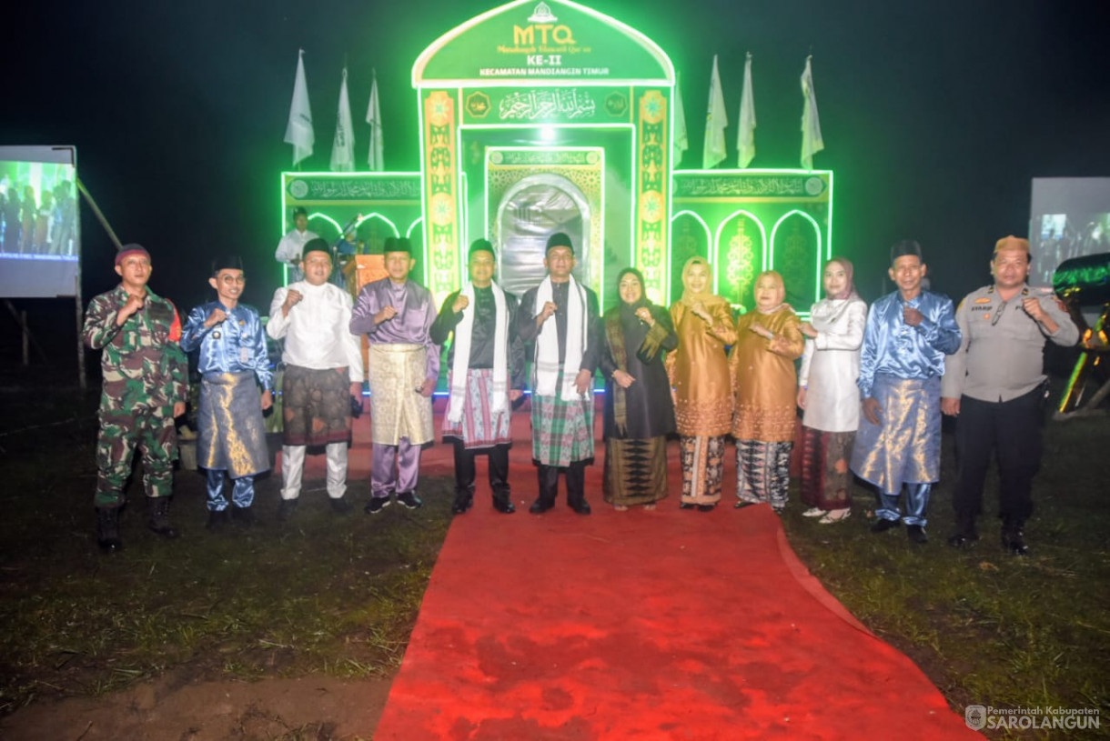 18 Juni 2025 -&nbsp;Pembukaan MTQ Tingkat Kecamatan Mandiangin Timur