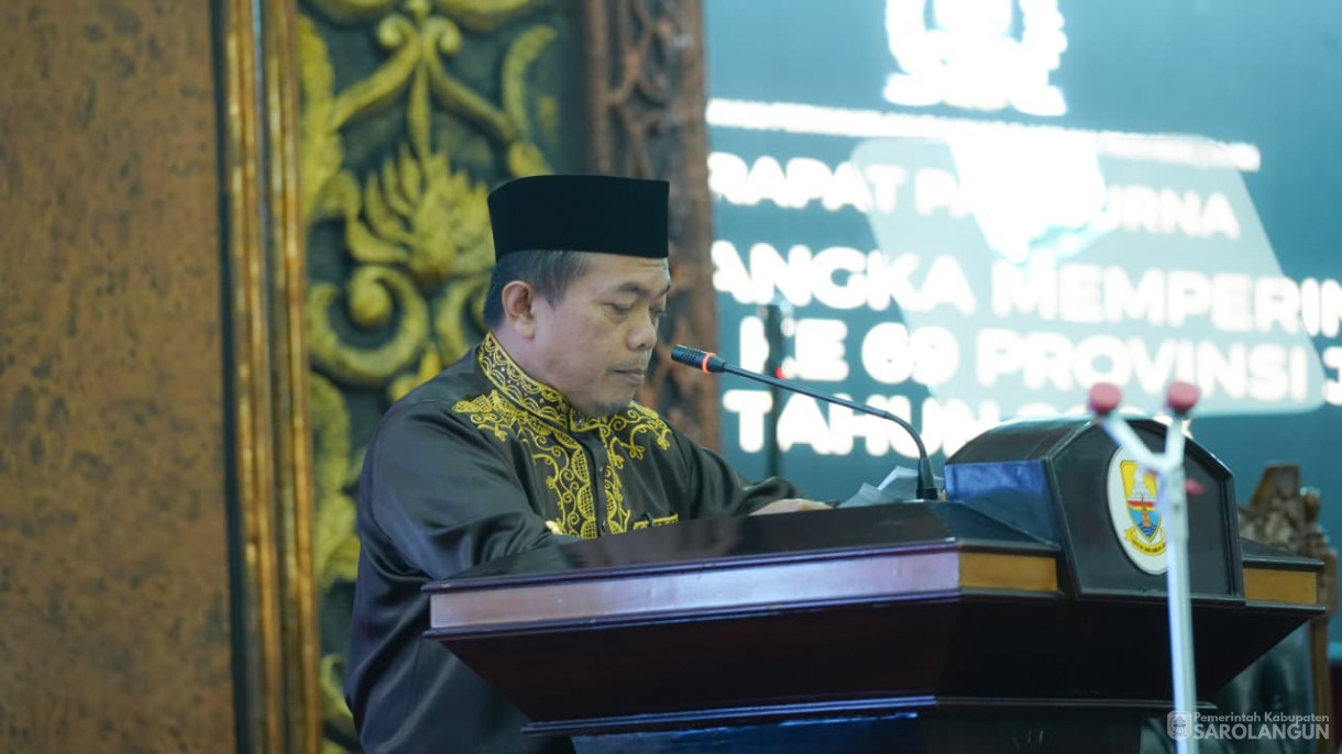 6 Januari 2026 HUT Provinsi Jambi Di gedung DPRD Provinsi Jambi