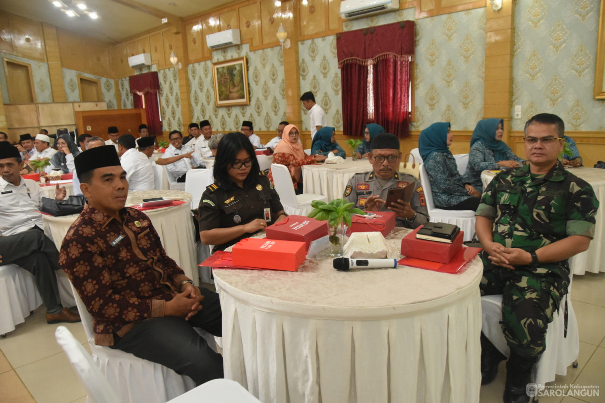 20 Maret 2024 - Musrenbang RKPD Kabupaten Sarolangun Di Ruang Aula Utama Kantor Bupati Sarolangun