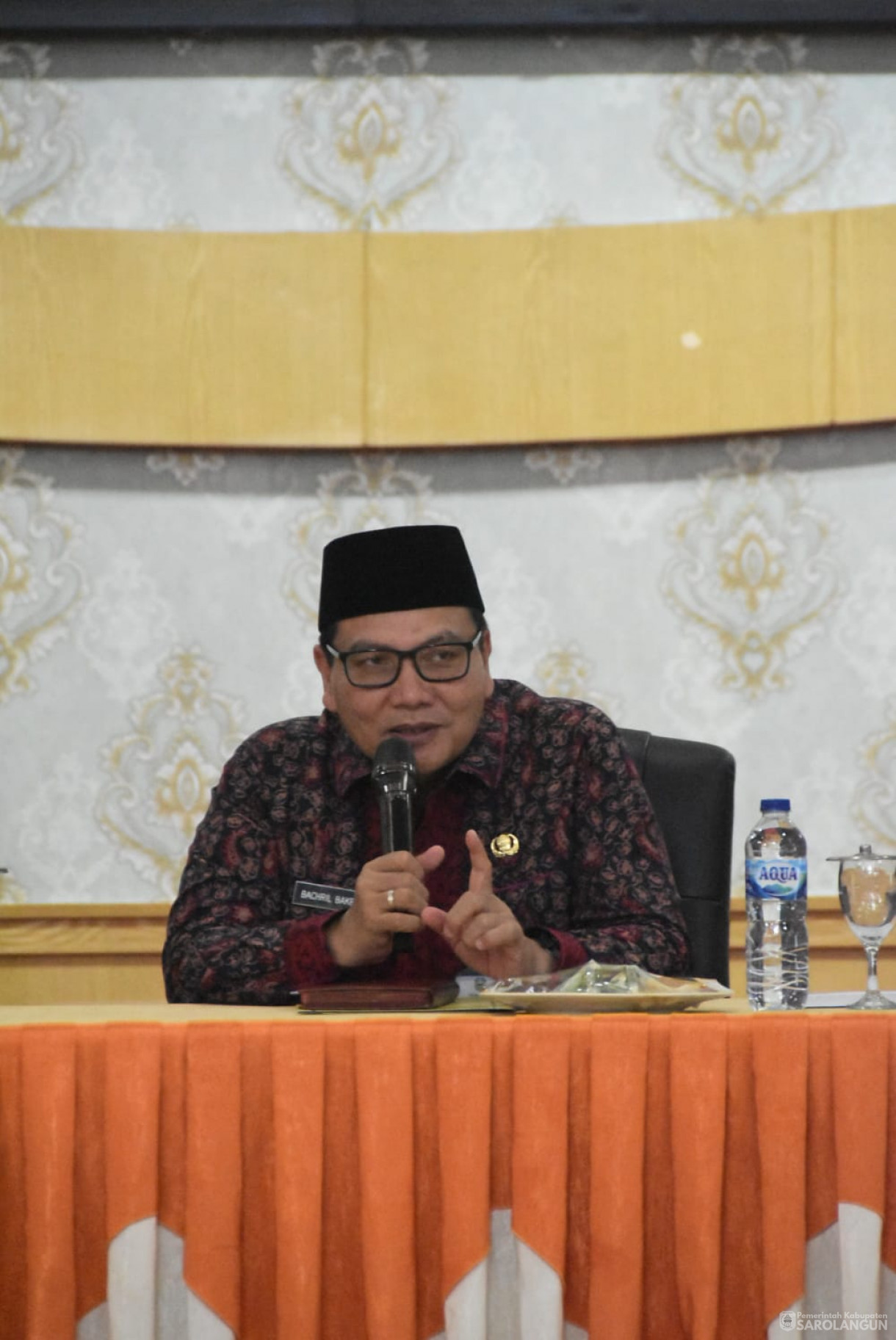 10 Oktober 2023 - Penjabat Bupati Sarolangun Memimpin Rapat Persiapan Pelaksanaan Peringatan HUT Kabupaten Sarolangun Ke 24 Tahun 2023 di Ruang Aula Utama Kantor Bupati Sarolangun