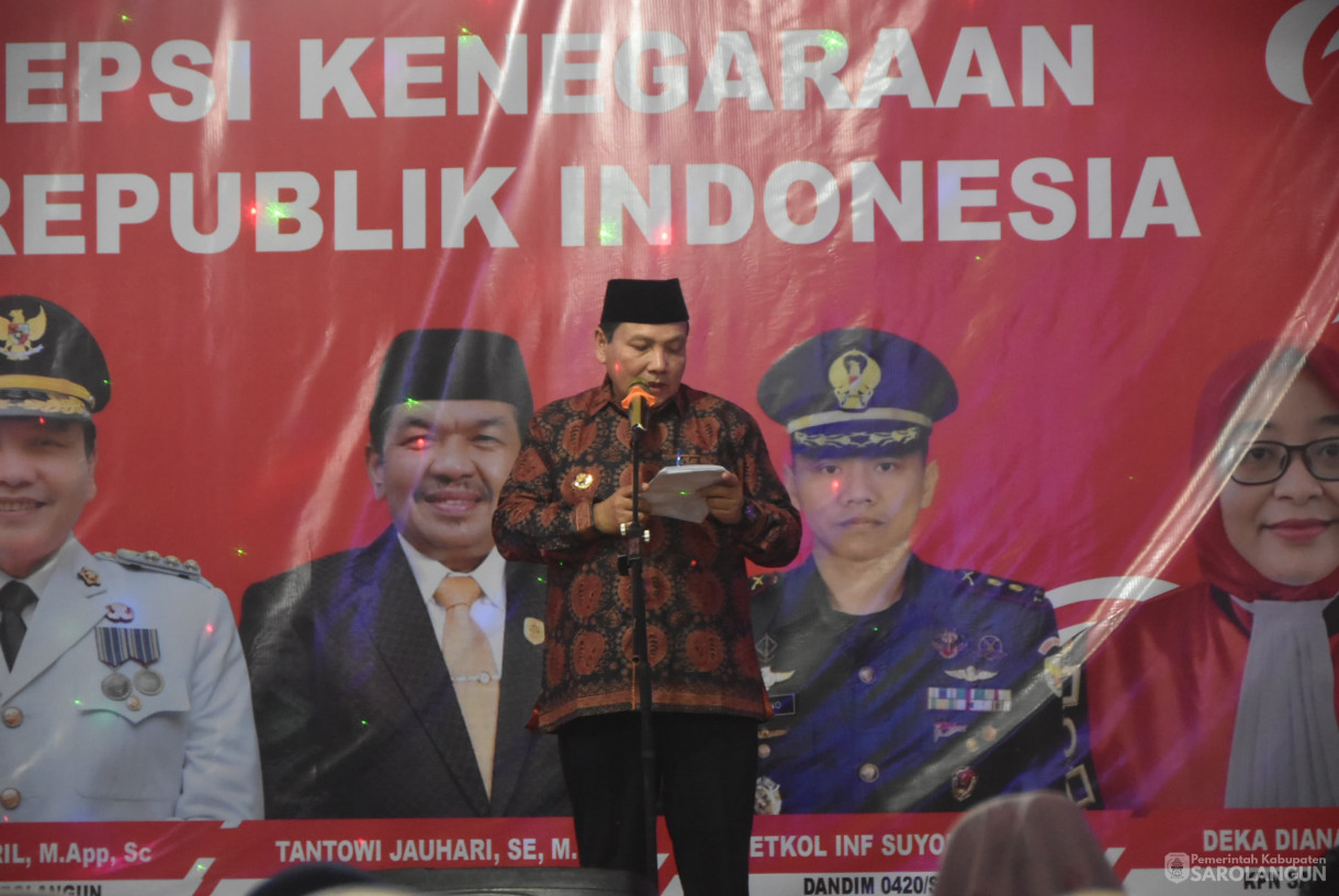 17 Agustus 2024 - Malam Resepsi Kenegaraan, Bertempat di Rumah Dinas Bupati Sarolangun