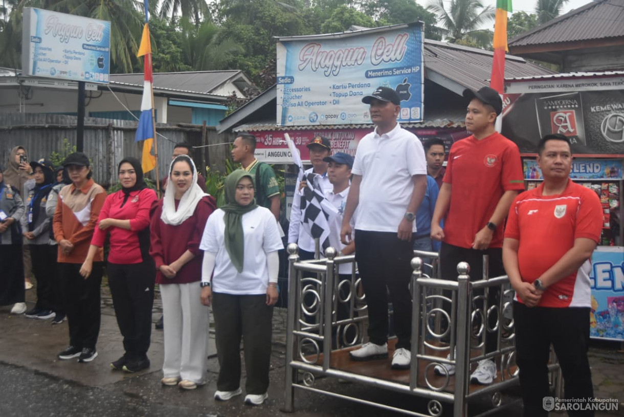 18 Agustus 2025 Pawai Pembangunan di Depan Rumah Dinas Bupati Sarolangun