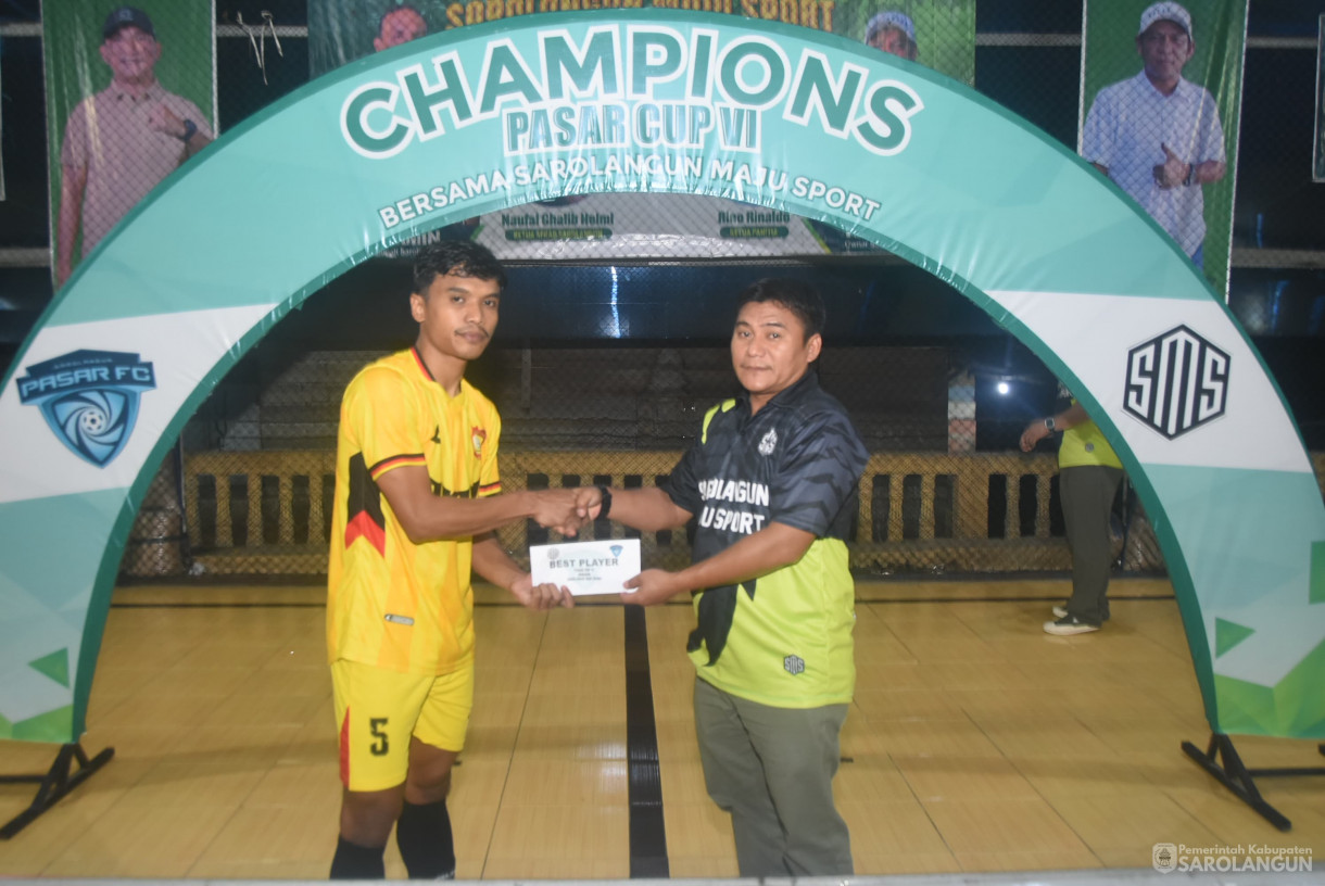 10 Agustus 2025 - Penutupan Sekaligus Final Pasar Cup VI Bersama Sarolangun Maju Sport 2025 di Lapangan Belakang Idaman