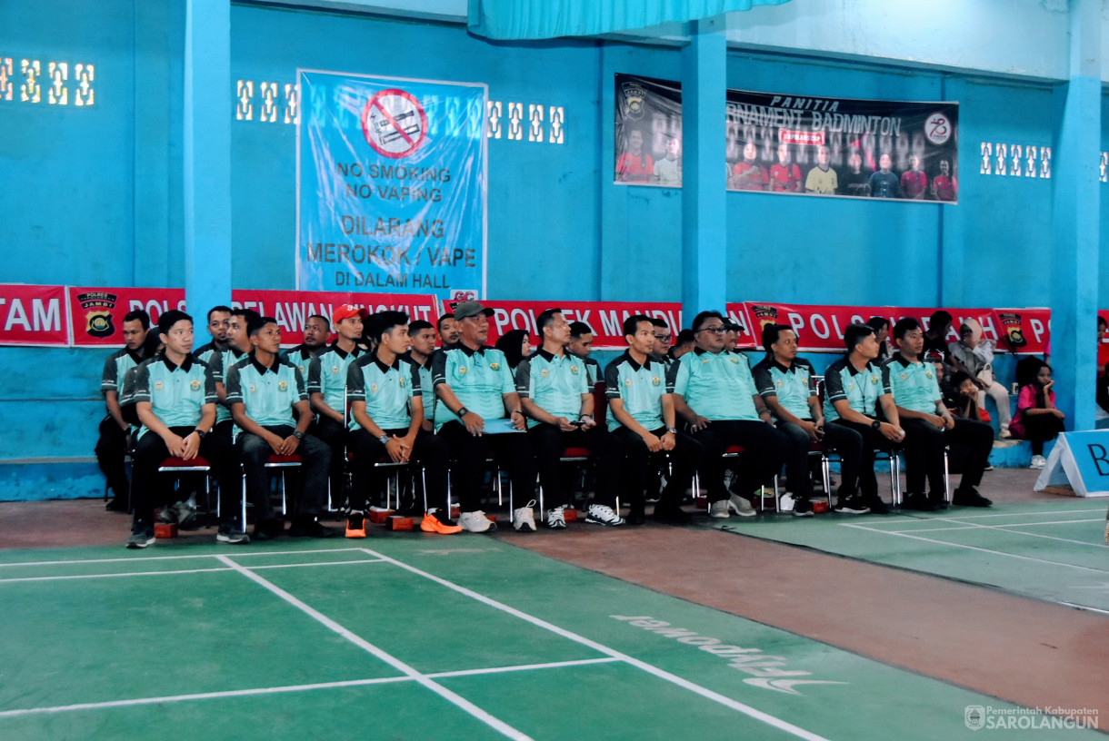 26 Juli 2025 - Pembukaan Turnamen PBSI Cup Tahun 2025 dan Pengukuhan Pengurus PBSI Sarolangun di Hall Pemda Sarolangun