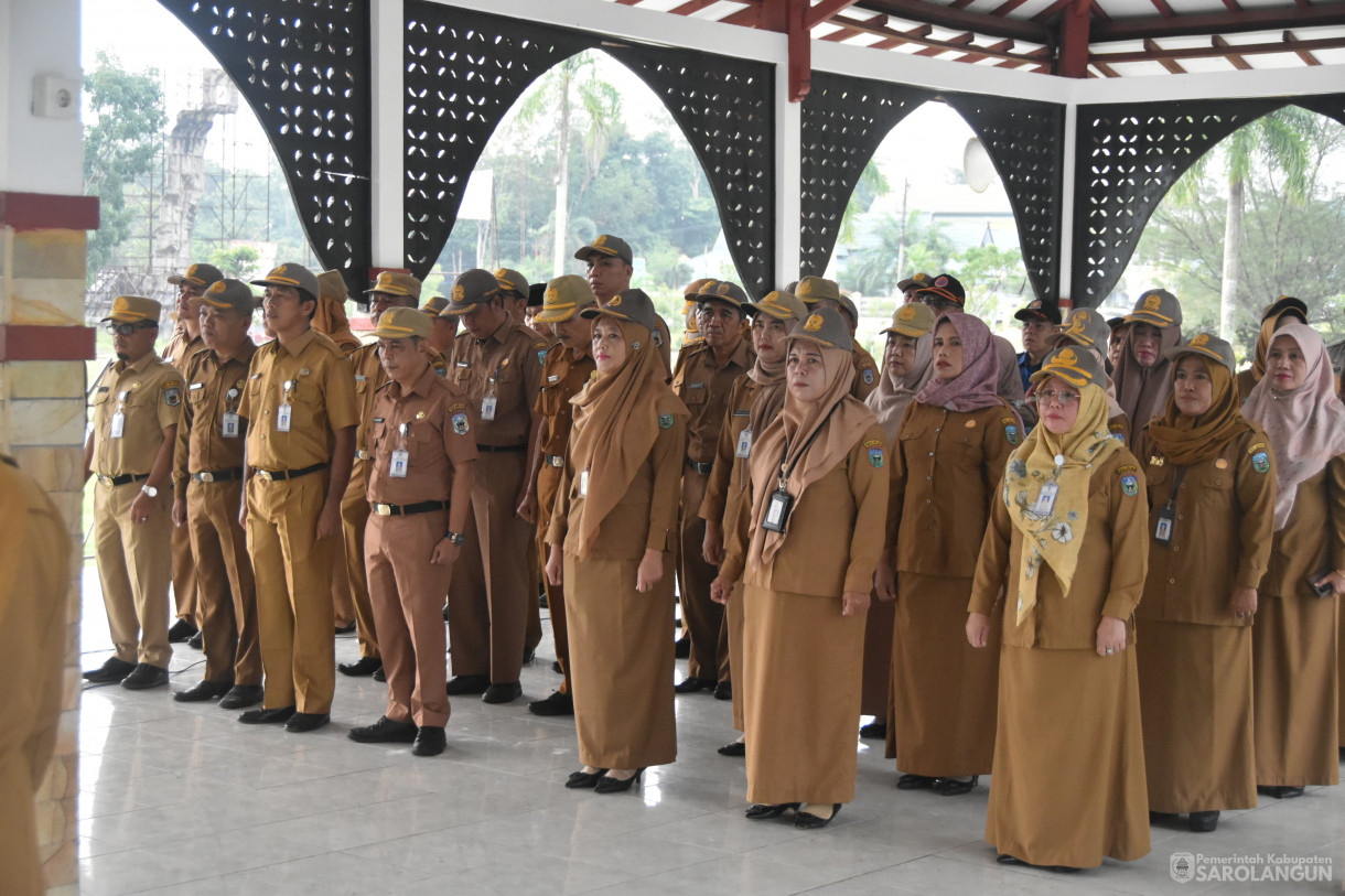 12 Februari 2024  - Apel Gabungan Di Lapangan Gunung Kembang Sarolangun