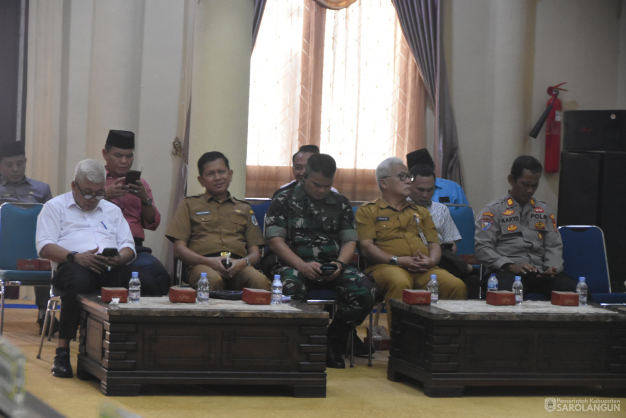 30 April 2024 - Rapat Paripurna Tingkat 1 Tahap 3 Dan Tingkat 2 Di Gedung DPRD Sarolangun