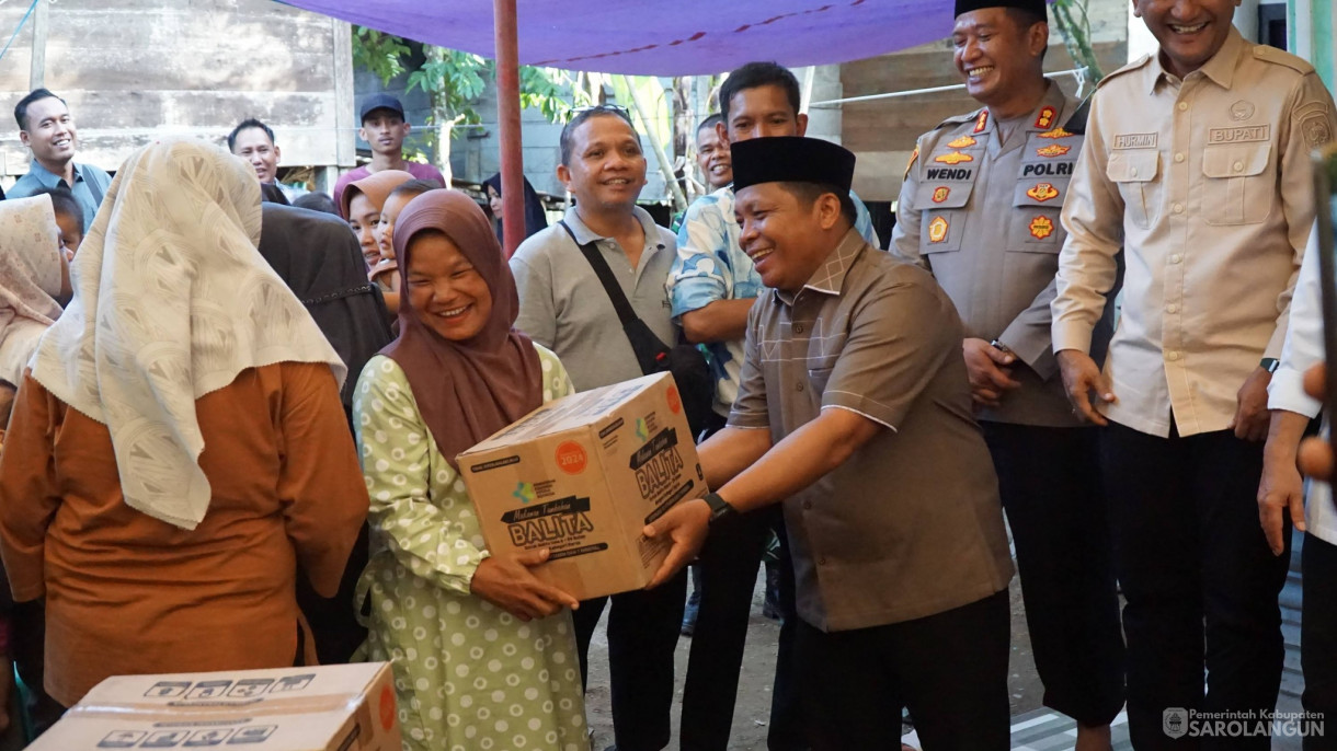 27 Februari 2026&nbsp;Penyerahan Bantuan untuk Balita, Ibu Hamil, Ibu Menyusui di Dusun Sekaladi Desa Batu Empang