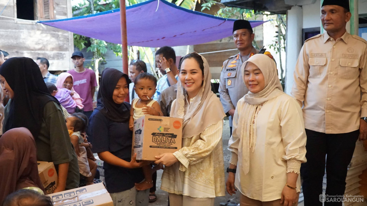 27 Februari 2026&nbsp;Penyerahan Bantuan untuk Balita, Ibu Hamil, Ibu Menyusui di Dusun Sekaladi Desa Batu Empang