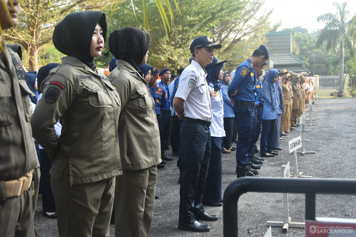 22 Juli 2024 - Apel Gabungan, Bertempat di Lapangan Kantor Bupati Sarolangun