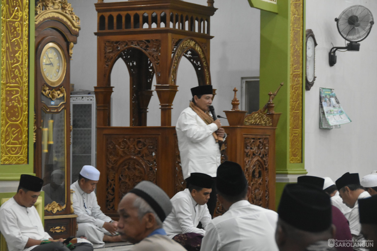 25 Maret 2024 - Safari Ramadhan Di Masjid Baitul Makmur Desa Panti Kecamatan Sarolangun