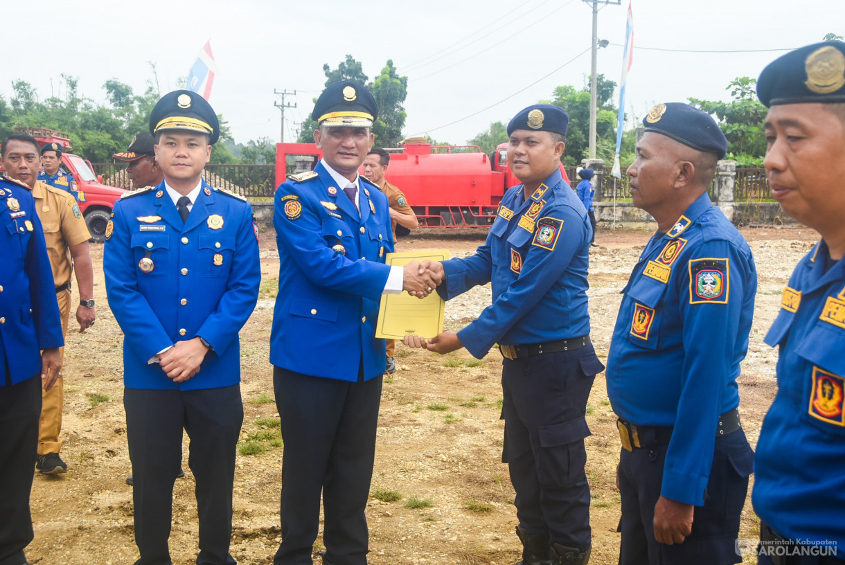 21 April 2025 -&nbsp;Apel Peringatan HUT Damkar Ke 106 Tingkat Kabupaten Sarolangun