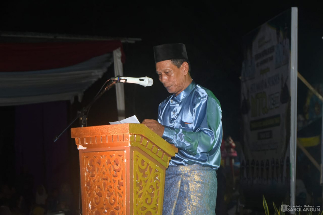 18 Juni 2025 -&nbsp;Pembukaan MTQ Tingkat Kecamatan Mandiangin Timur