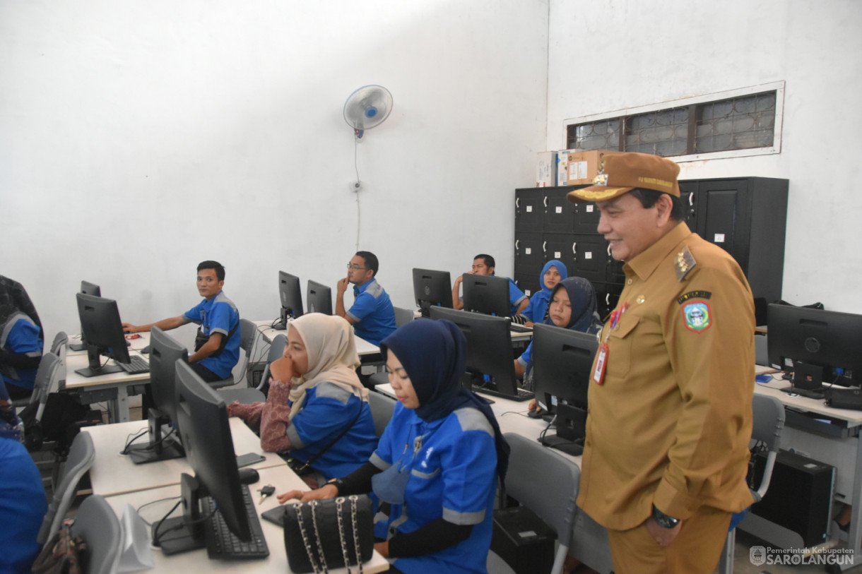 19 Maret 2024 - Monitoring Pelatihan Komputer Dinas Ketenagakerjaan Sarolangun