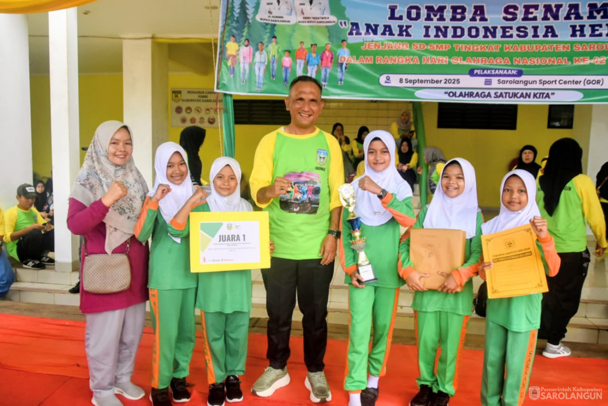 9 September 2025&nbsp; Senam Massal Dalam Rangka Memperingati Hari Olahraga Nasional Tahun 2025 di Sarolangun Sport Center