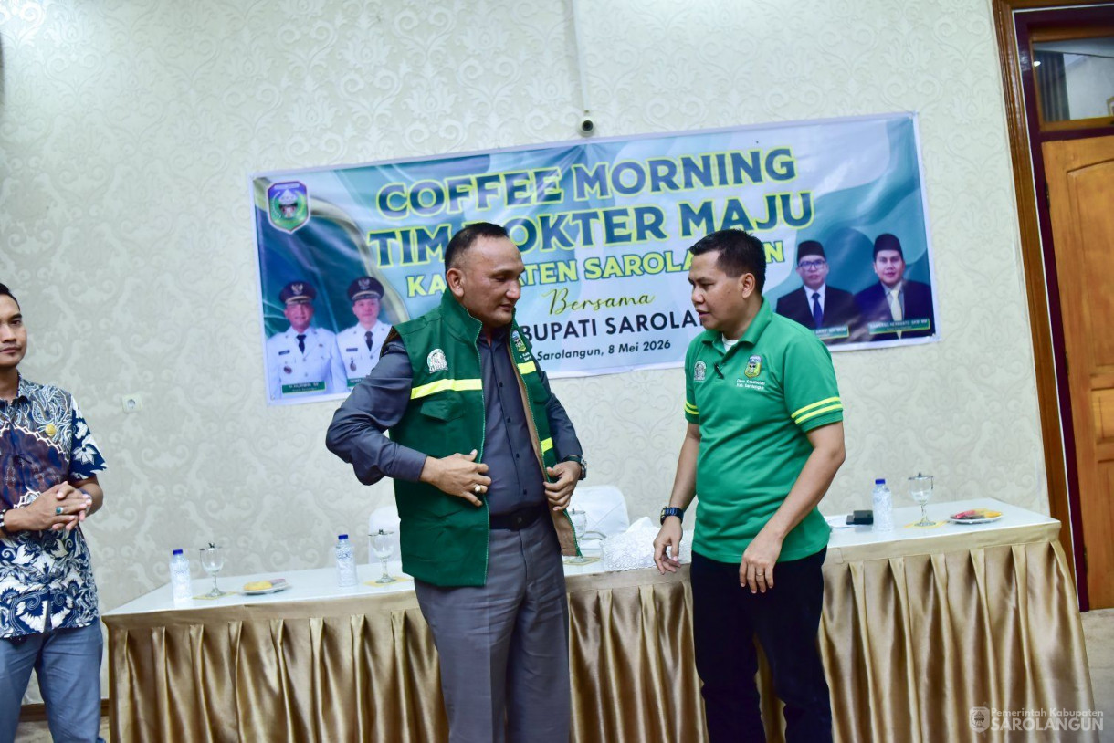 8 Mei 2026 Coffee Morning&nbsp; bersama Tim Dokter Maju&nbsp; kabupaten Sarolangun