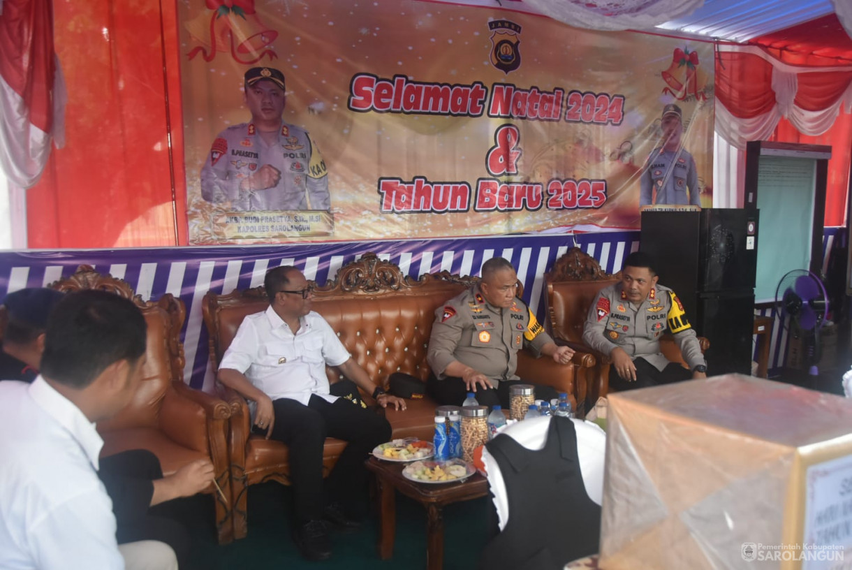25 Desember 2024 - Menyambut Kedatangan Wakapolda Jambi di Pospam Sarolangun
