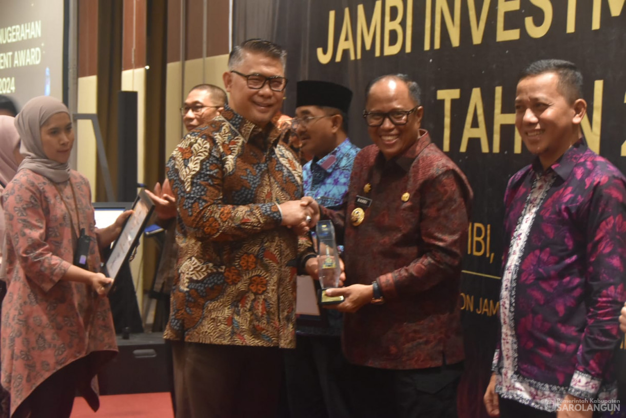 23 Desember 2024 - Malam Penganugerahan Jambi Investment Award Tahun 2024, Bertempat di Aston Hotel Dan Conference Jambi