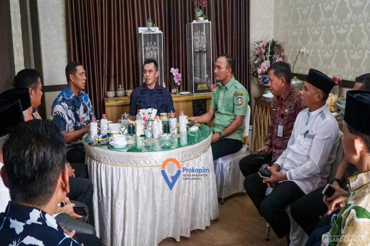 7 Agustus 2026 Audiensi Kepala BNNP Jambi dengan Bupati Sarolangun di Rumah Dinas Bupati Sarolangun