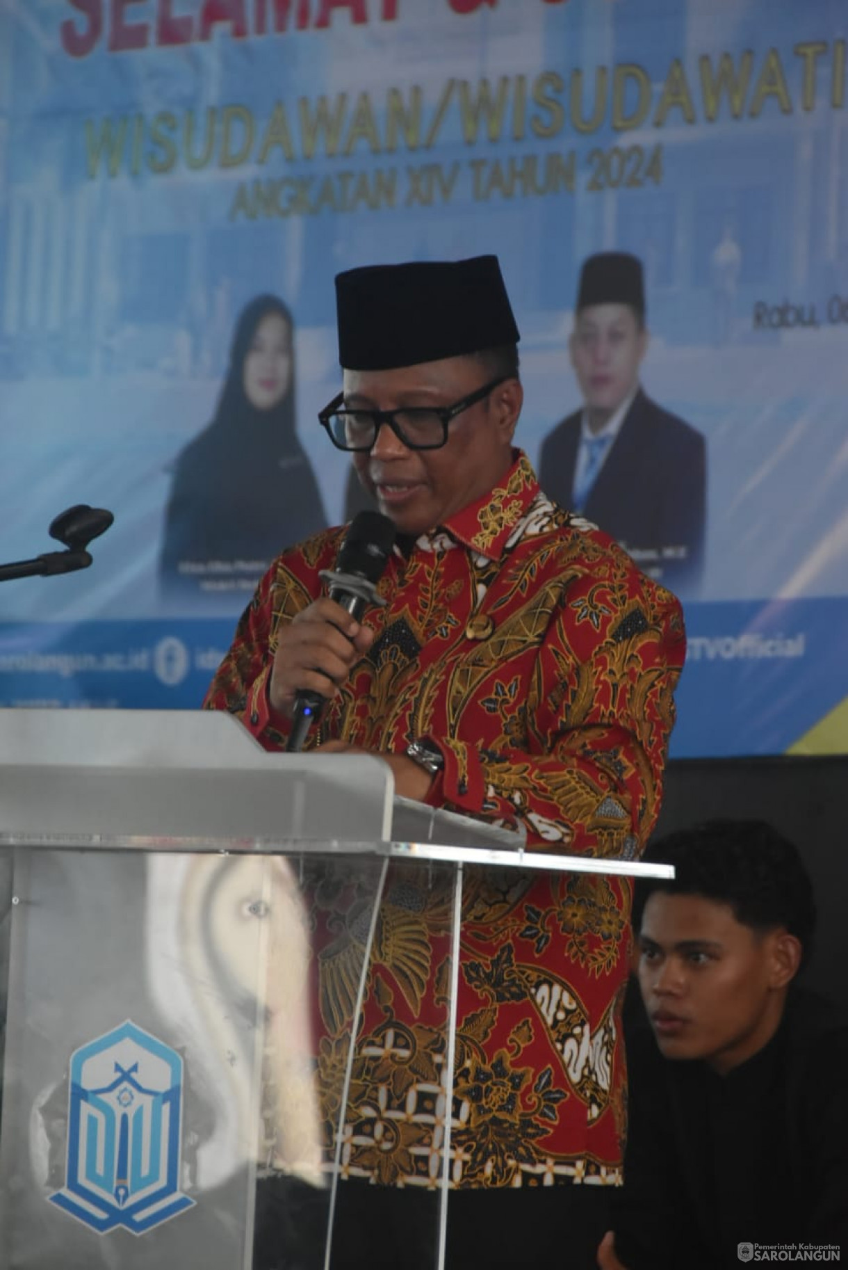 6 November 2024 - Sidang Senat Terbuka Institut Darul Ulum Sarolangun Dalam Rangka Dies Natalis I dan Wisuda Sarjana Angkatan XIV Tahun 2024, Bertempat di Institut Darul Ulum Sarolangun