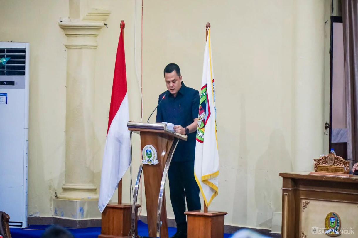 3 Agustus 2026 Rapat Paripurna Tingkat I Tahap II di Gedung DPRD Kabupaten Sarolangun dan Rapat Paripurna Laporan Pansus II dan Pansus III DPRD Kabupaten Sarolangun Terhadap PAD dan Aset Kabupaten Sarolangun