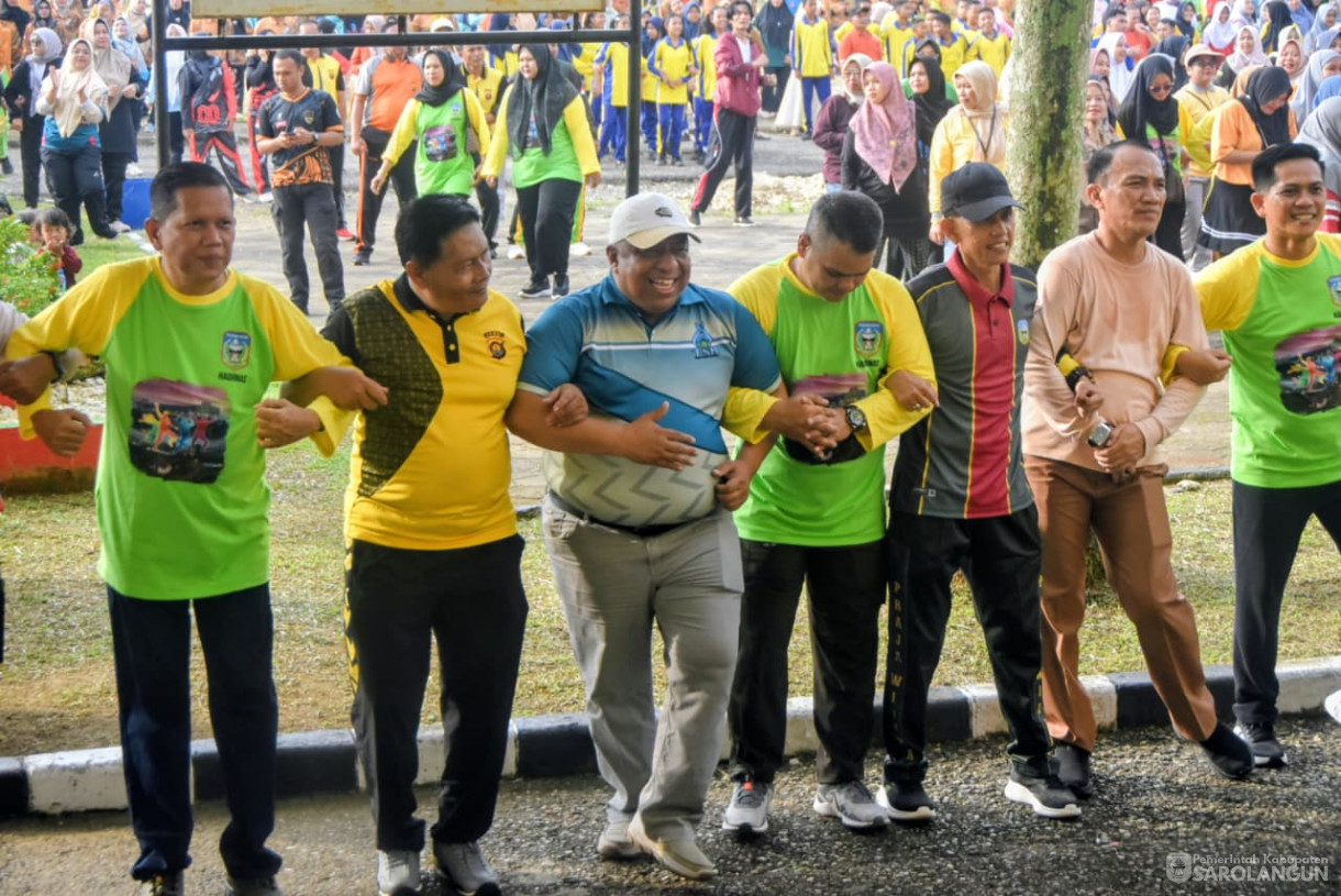 9 September 2025&nbsp; Senam Massal Dalam Rangka Memperingati Hari Olahraga Nasional Tahun 2025 di Sarolangun Sport Center