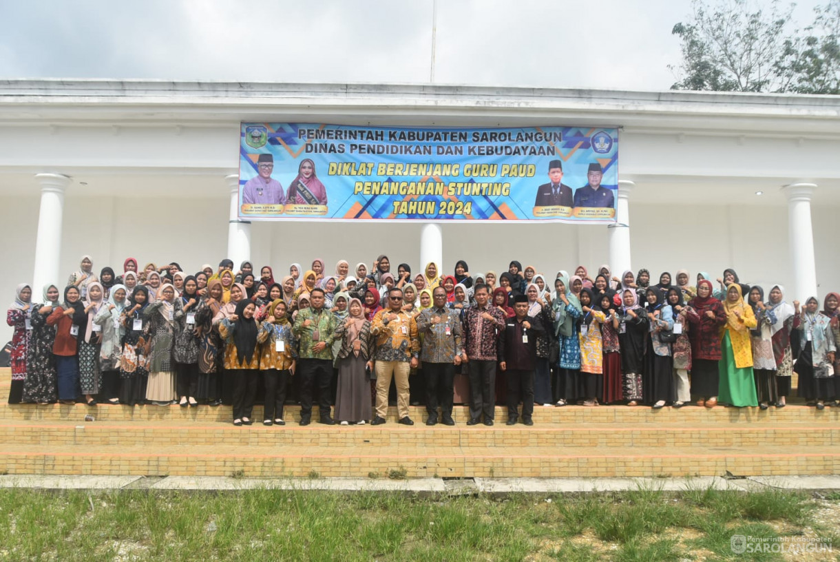 21 November 2024 -&nbsp;Diklat Berjenjang Guru Paud Penanganan Stunting Tahun 2024, Bertempat di Gedung Diklat BPKSDM Sarolangun